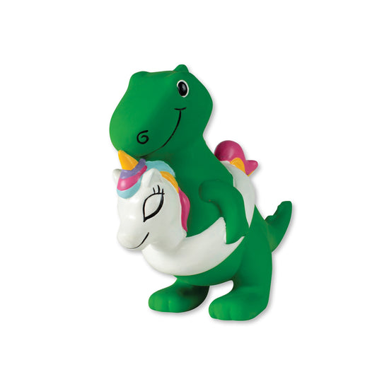 Latex swimming dinosaur dog toy