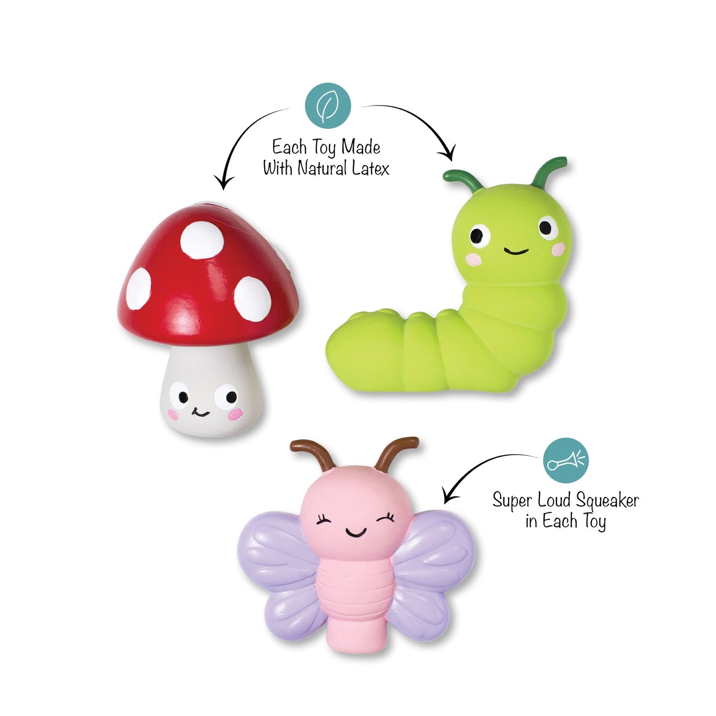 Latex Insect Dog Toy
