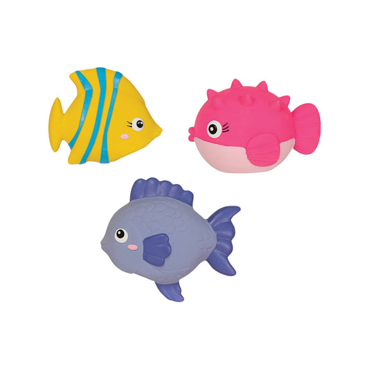 Latex Goldfish Set Dog Toy