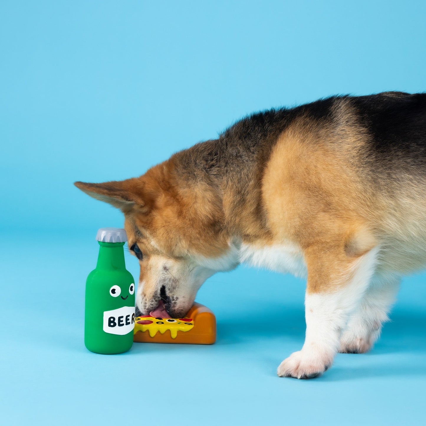Latex Pizza Dog Toy2
